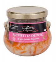 La Chaiseronne - PAUPIETTES DE PORC ET SES PETITS LEGUMES