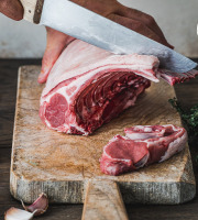 Maison BAYLE - Champions du Monde de boucherie 2016 - Côte d'agneau première - 10 x 450g ( 10 x 3 tranches)