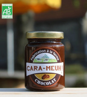 La Ferme des Cara-Meuh - Crème de caramel chocolat BIO – pot 120g