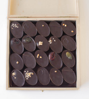 Mon jardin chocolaté - Boîte en bois de 40 chocolats Bio