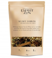 Esprit Zen - Spécial Vin Chaud 'Secret d'Hiver' - Sachet zip 50g