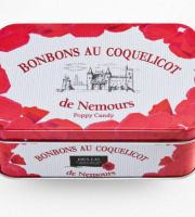 Des Lis Chocolat - Bonbons Au Coquelicot De Nemours, Boîte Fer De 160g