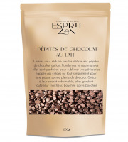 Esprit Zen - Pépites de Chocolat au lait - 35% de Cacao - Sachet zip 200g