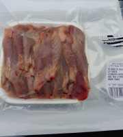 Cailles de Chanteloup - Colis de 6 kgs de filets de caille conditionné sous-vide par 500 gr