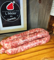 L'Atelier des Gourmets - Boucherie Charcuterie en Provence - Chipolatas Nature Maison - 500gr