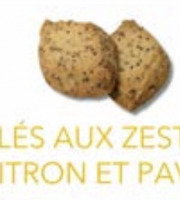 L'OLIVERAIE DU COUDON - [Précommande] Sablés Citron & Pavot – 150 g