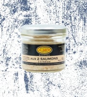 La Paysanne des Mers - Rillettes aux 2 saumons à la badiane 42% - 90g