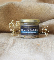 Dégustonfoin - Rillettes de poule BIO à la laitue de mer 100g – Réjouissance Normande