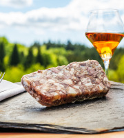 Domaine du Catié - Tranche de Pâté de Tête du Rialet au foin de Porc Mangalica