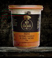 Lou Rey du Cochon - Pâté de porc laineux à l'ail noir 180g