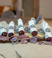 L'Atelier du Loup - Coffret dégustation saucissons de gibier cerf et sanglier