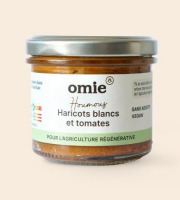 Omie - Houmous tomate basilic de haricots blancs bio - 90 g