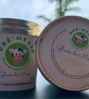Glaces de Meuse - Crème Glacée Lot 20 P'tit Pot Vanille Tahitensis 120ml