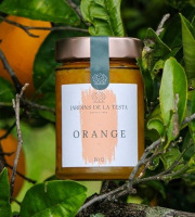 Jardins de la Testa - Confiture orange - 210g