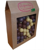 La confiserie d’antan 100% bio - Boite kraft billes de céréales - 170 gr