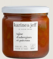 Karine & Jeff - Tajine d'aubergines et poivrons 500g