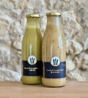 Les Asperges Perroteau - Lot de 2 veloutés : asperges blanches et asperges vertes