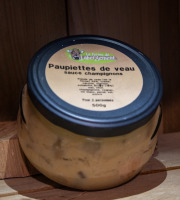 La Ferme de Labergement - Paupiettes de veaux sauce aux champignons 500 g