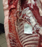 Domaine du Catié - Pointrine fraîche de cochon Mangalica élevé 3ans