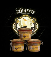 Lagreze Foie Gras - Trio de Foie Gras de Canard Entier 130g
