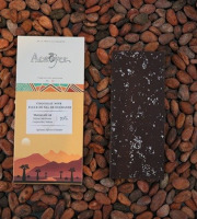 Acaoyer - Tablette de chocolat Noir 70% / Fleur de sel de Guérande-  Madagascar