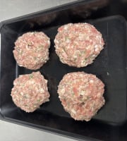 La Ferme du Chaudron - Boulettes épice de porc bio 480g (4 pièces)