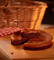 Maison Savary - Fondant au chocolat 400gr Format Bois - Colis de 20 unités