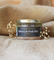 Dégustonfoin - Rillettes de poule BIO au calvados 180g – Réjouissance Normande