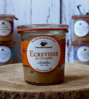 La Bourriche aux Appétits - Rillettes d'écrevisse au colombo 100g