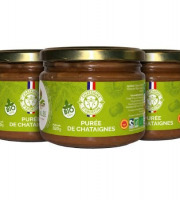 La vallée des chataigniers - lot de 3 pots Purée de châtaignes BIO Ardèche