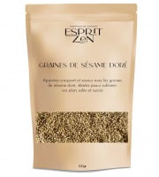 Esprit Zen - Graines de Sésame Dorée - Sachet Zip de 100g