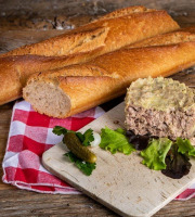 La Ferme de Cabrol - Pâté fermier au foie gras de canard de Barbarie 260g