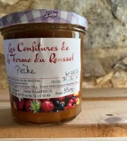 Ferme du Roussel - Confiture de pèche bio 415g