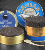 Caviar Perle Noire - Caviar Authentique en boîte "Malossol"