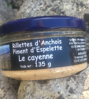 Saveurs Océanes IO - Rillettes d'anchois piment d'Espelette