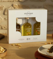 Huilerie Maison Guénard - COFFRET CADEAU EXOTIQUE - 3x9 CL SESAME/NOIX DE CAJOU/CACAHUETE