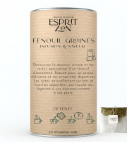 Esprit Zen - Fenouil Graines - Infusion - Boite 20 Infusettes