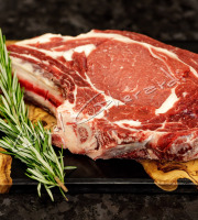 Boucherie Charcuterie Traiteur Lionel Ghérardi - Côte de B?uf Limousine Label Rouge marinée à l'échalote ? 1400g