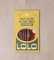 LOLO Jamón - Épaule de Cebo de Campo 50% Ibérique  - Tranchée 80g