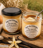 Gaec de l'Elanion - Flan  À La Vanille Sur Son Lit De Caramel En Pot x2