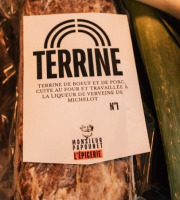 La boutique de Monsieur Papounet - Terrine Porc/Verveine 330g