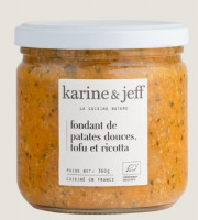 Karine & Jeff - Fondant de patates douces, tofu et ricotta 6x360g