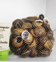 La Ferme Enchantée - 3 filets de 100 escargots Gros Gris vivants jeunés à cuisiner