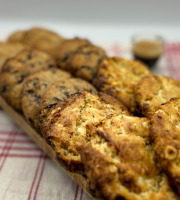 Maison Savary - Cookie Pépites de Chocolat Blanc - 80gr - Colis de 72 unités