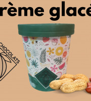 Chaloin Chocolats - Crème glacée Cacahuète