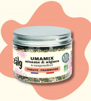 Zalg - UMAMIX : sésame & algues à saupoudrer - Tomate & Framboise 50g