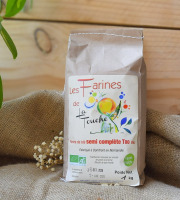 Dégustonfoin - Farine de blé semi complète T80 - Les farines de la Touche