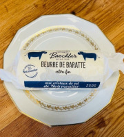 Ferme Sereine en Périgord - Beurre BAECHLER de Baratte pasteurisé X10 - cristaux Sel de Noirmoutier à 82% de MG - 250g - Extr