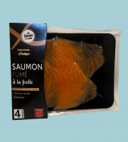 La Paysanne des Mers - Saumon fumé à la ficelle - 4 tranches-120g