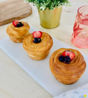 Le Pain d'Hervé - Lot de 3 Cruffins aux Fruits Rouges